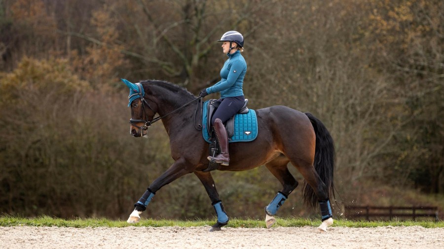 Saddle Pads LeMieux | Loire Memory Dressage Square Marine