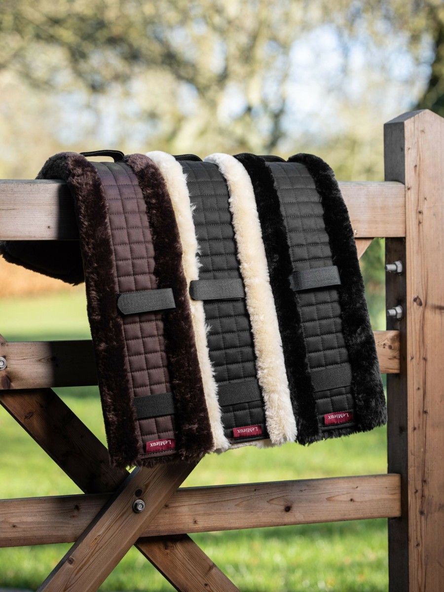 Horse LeMieux Girth Covers | Simuwool Gp Girth Cover Brown/Brown