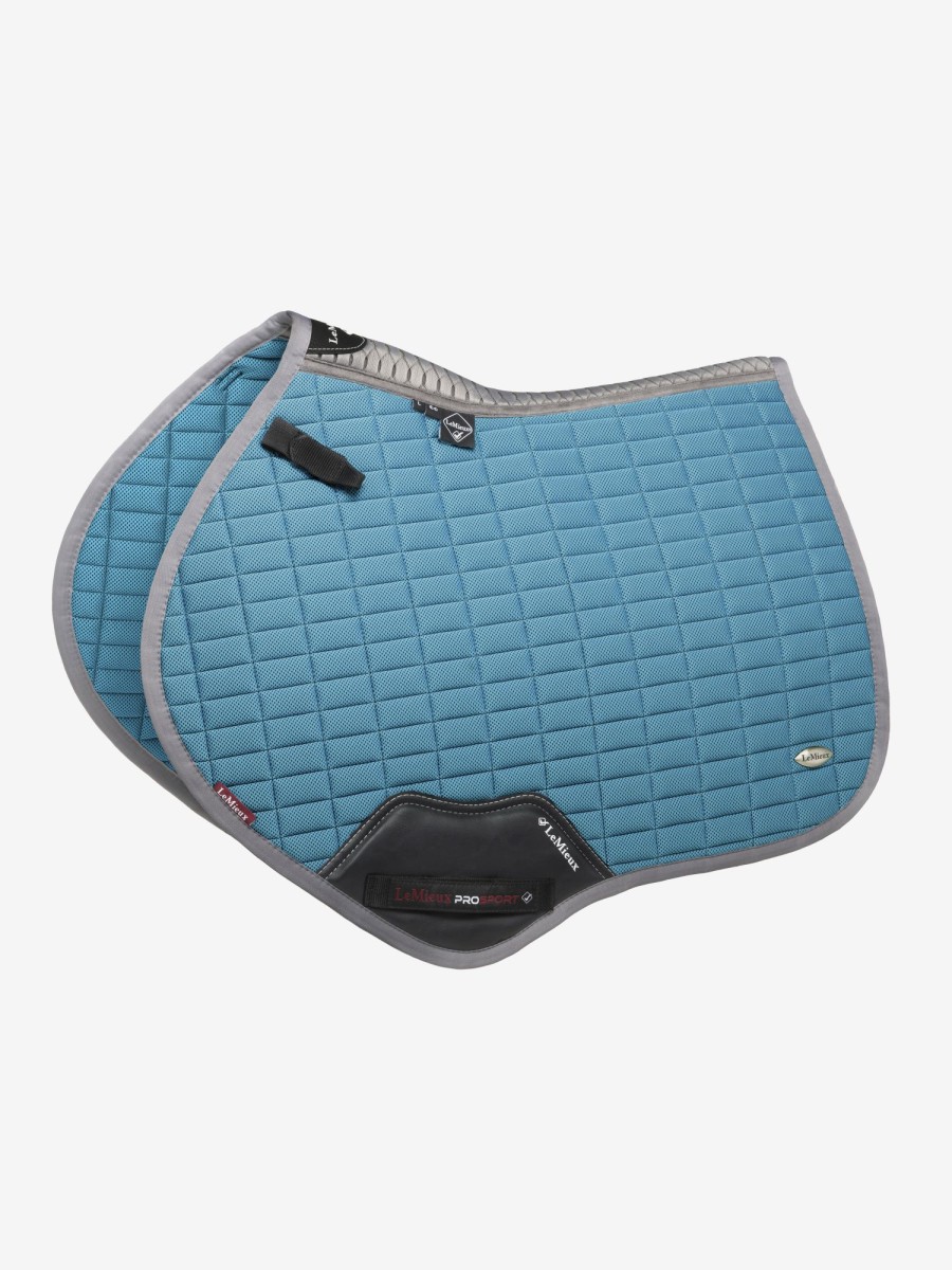 Saddle Pads LeMieux | Self-Cool Close Contact Square Cool Blue Large