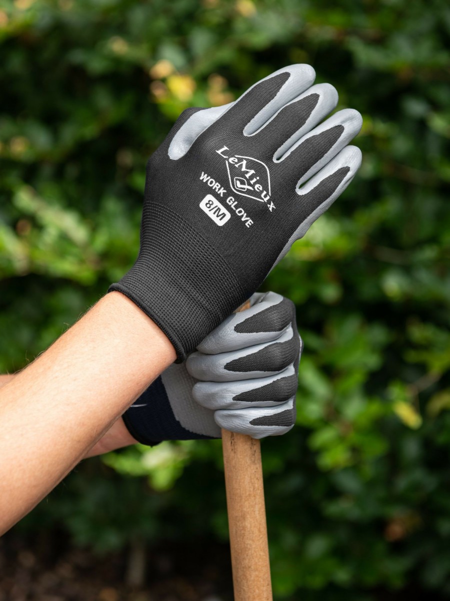 Clothing LeMieux Gloves | Work Gloves Black