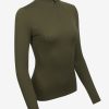 Clothing LeMieux Base Layers | Alice Quarter Zip Forest