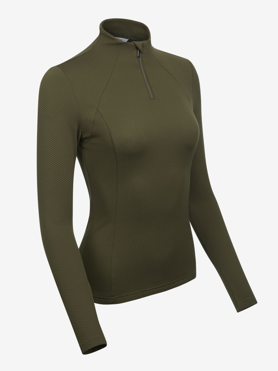 Clothing LeMieux Base Layers | Alice Quarter Zip Forest