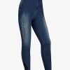 Clothing LeMieux Leggings & Breeches | Young Rider Annie Denim Bregging Navy