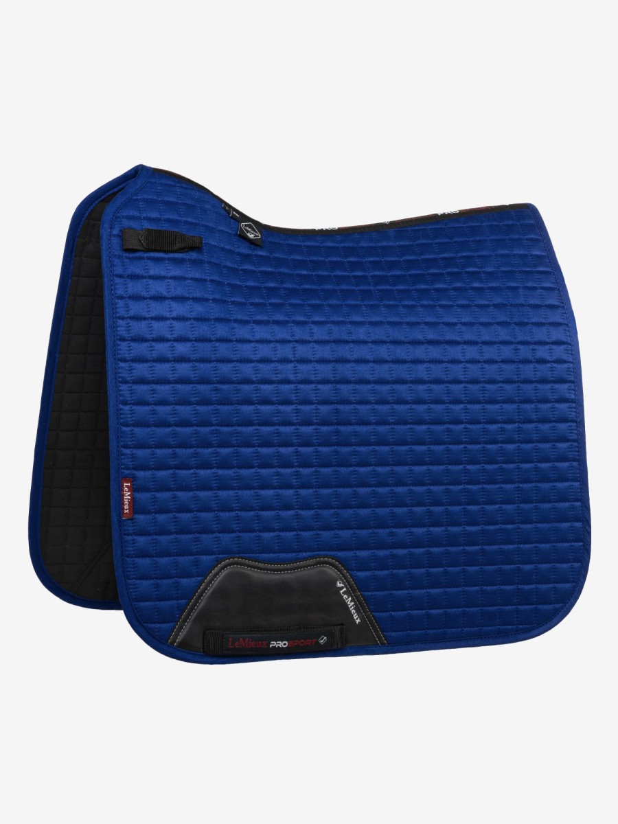 Saddle Pads LeMieux | Suede Dressage Square Benetton Blue