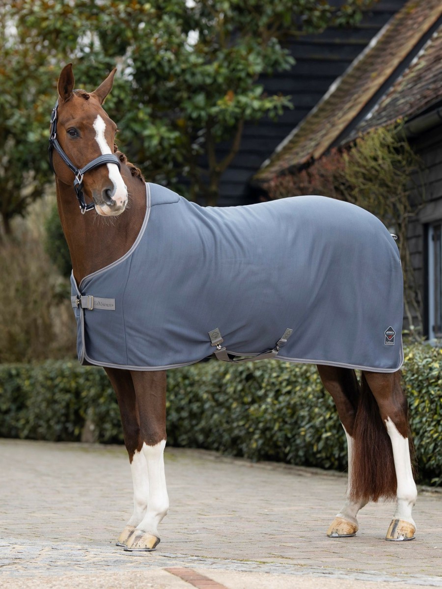 Horse LeMieux Fleeces & Sheets | Arika Jersey-Tek Fleece Grey