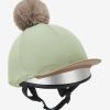 Clothing LeMieux Hat Silks | Pom Hat Silk Fern