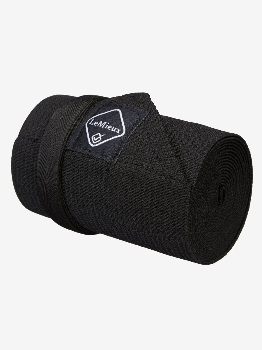 Horse LeMieux Tail Bandages | Tail Bandage Black One Size