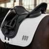 Saddle Pads LeMieux | Cotton Dressage Competition Square White