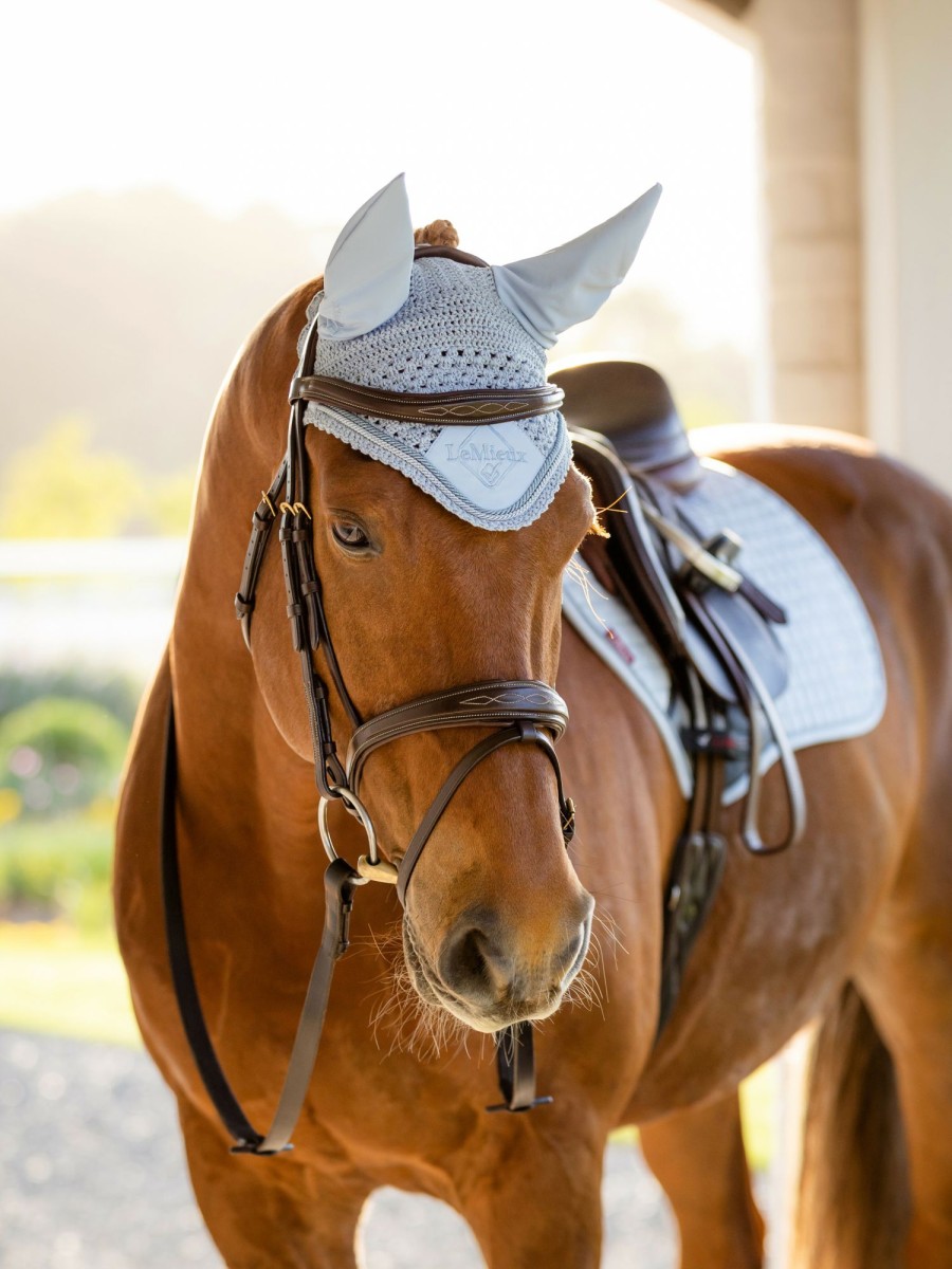 Horse LeMieux Classic Fly Hoods | Classic Fly Hood Mist