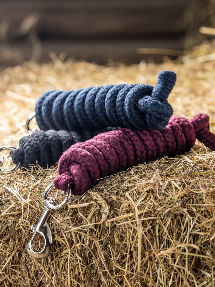 Horse LeMieux Leadropes | Cotton Lead Rope Navy One Size