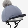 Clothing LeMieux Hat Silks | Pom Hat Silk Jay Blue