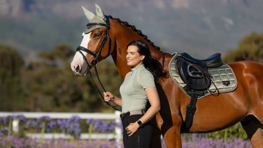 Saddle Pads LeMieux | Loire Classic Close Contact Square Fern