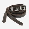 Horse LeMieux Stirrups & Leathers | Vector Pro Stirrup Leather Brown