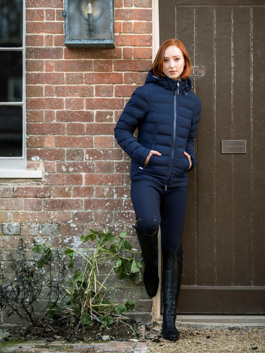 Clothing LeMieux Coats & Jackets | Elize Waterproof Puffer Jacket Navy