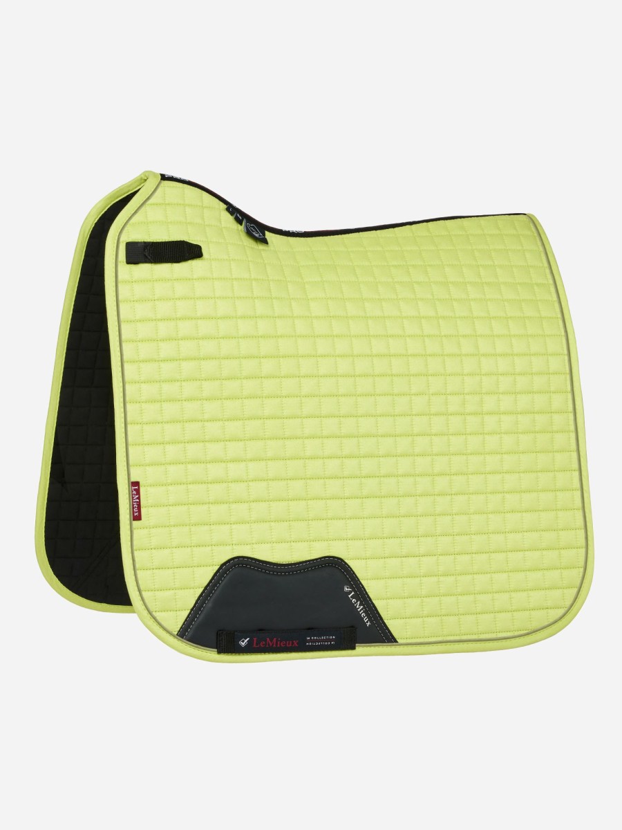 Saddle Pads LeMieux | Suede Dressage Square Kiwi