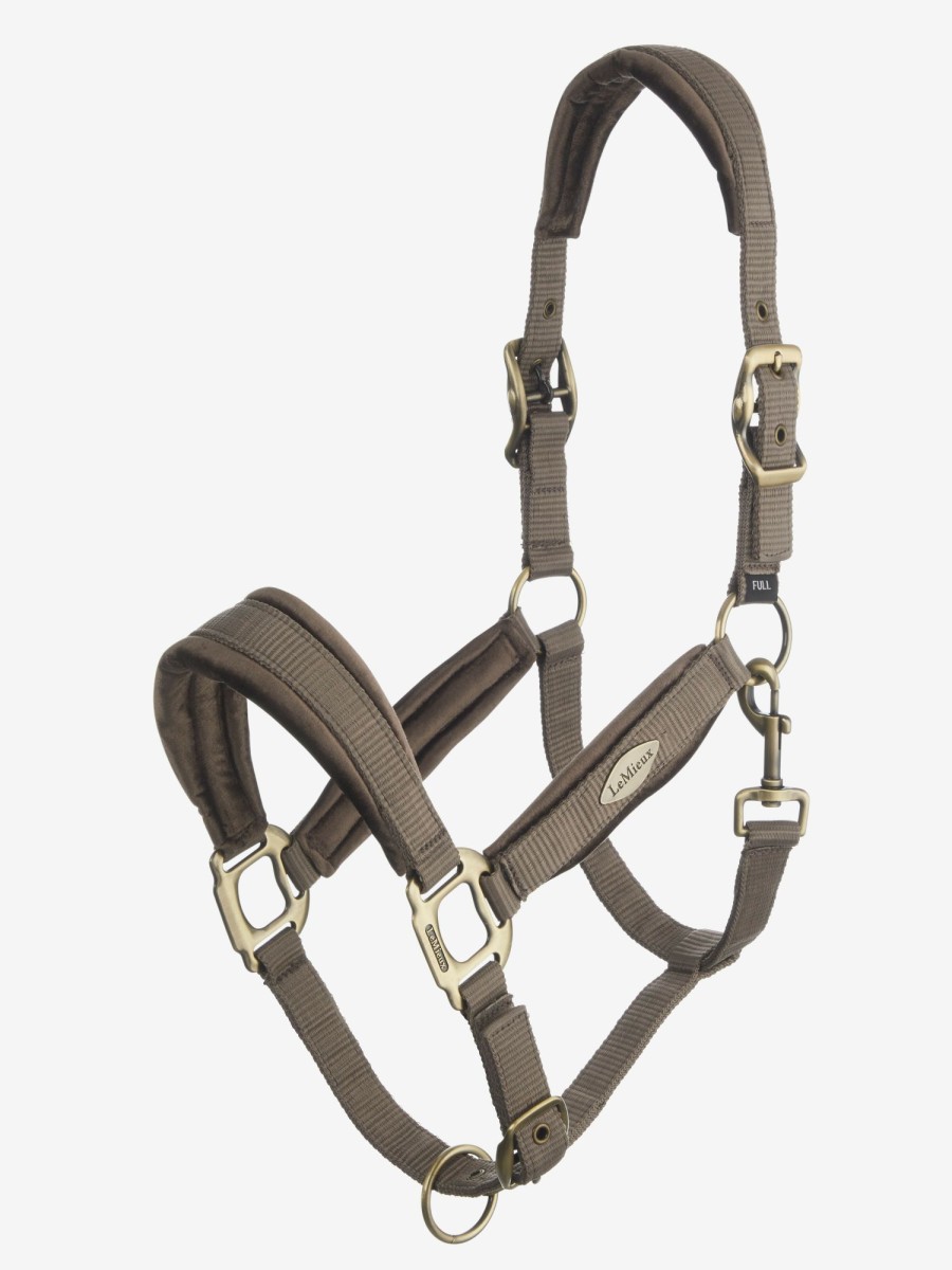 Horse LeMieux Comfort Headcollars | Versailles Headcollar Walnut