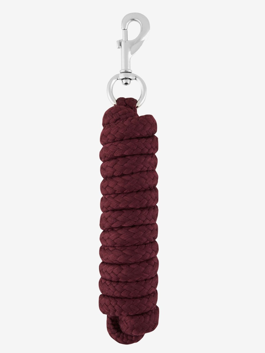 Horse LeMieux Leadropes | Cotton Lead Rope Burgundy One Size