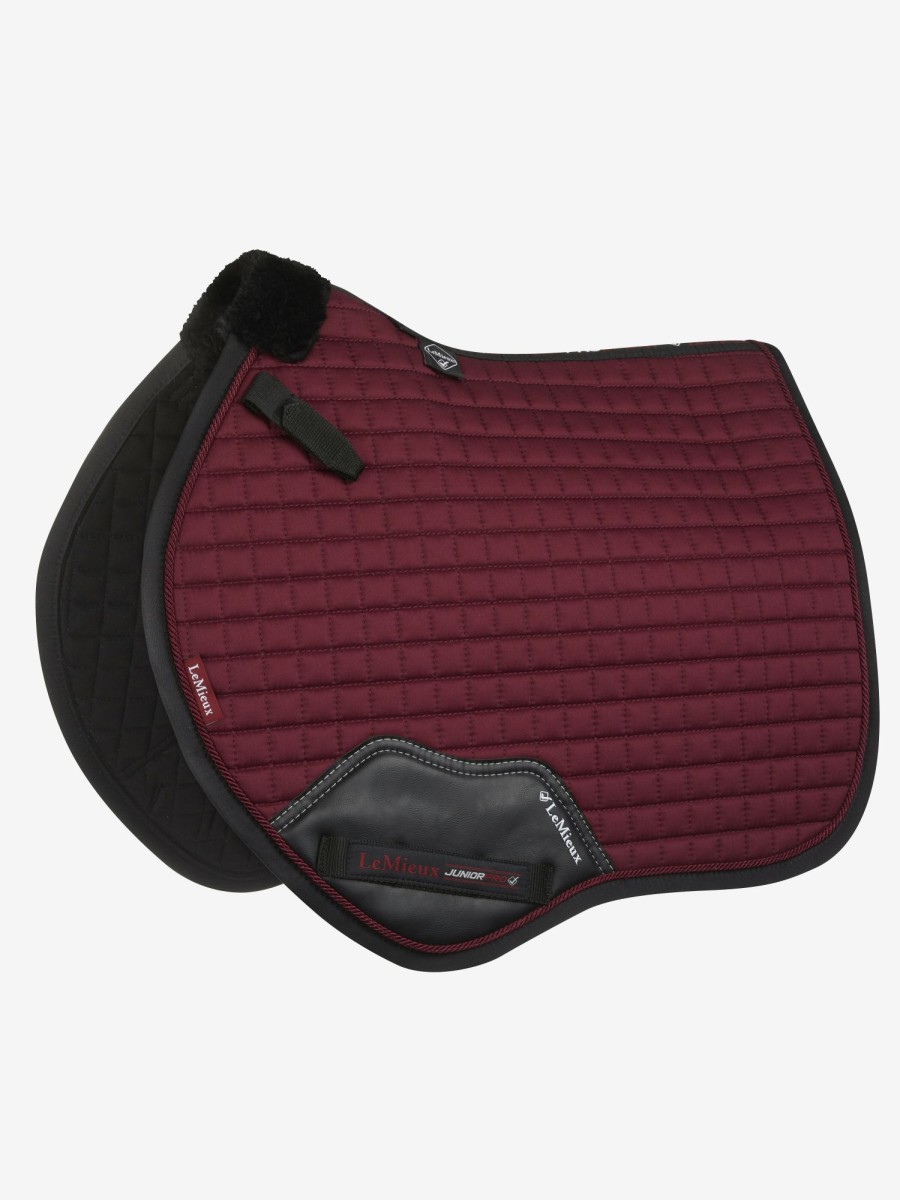 Saddle Pads LeMieux | Junior Pro Gp/Jump Square Burgundy Small