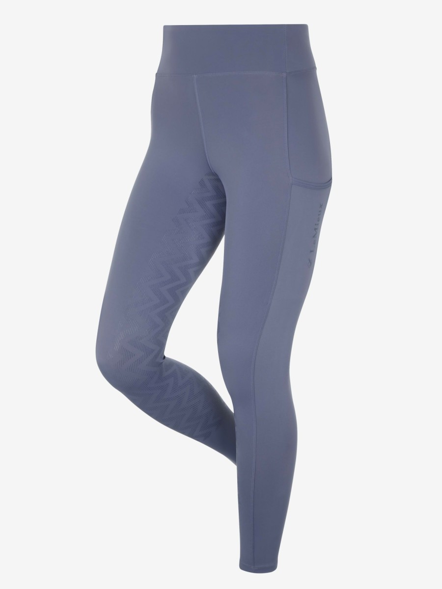 Clothing LeMieux Breeches & Jodhpurs | Naomi Pull On Breech Jay Blue