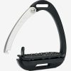 Horse LeMieux Stirrups & Leathers | Vector Balance Stirrup Black/Aluminium One Size