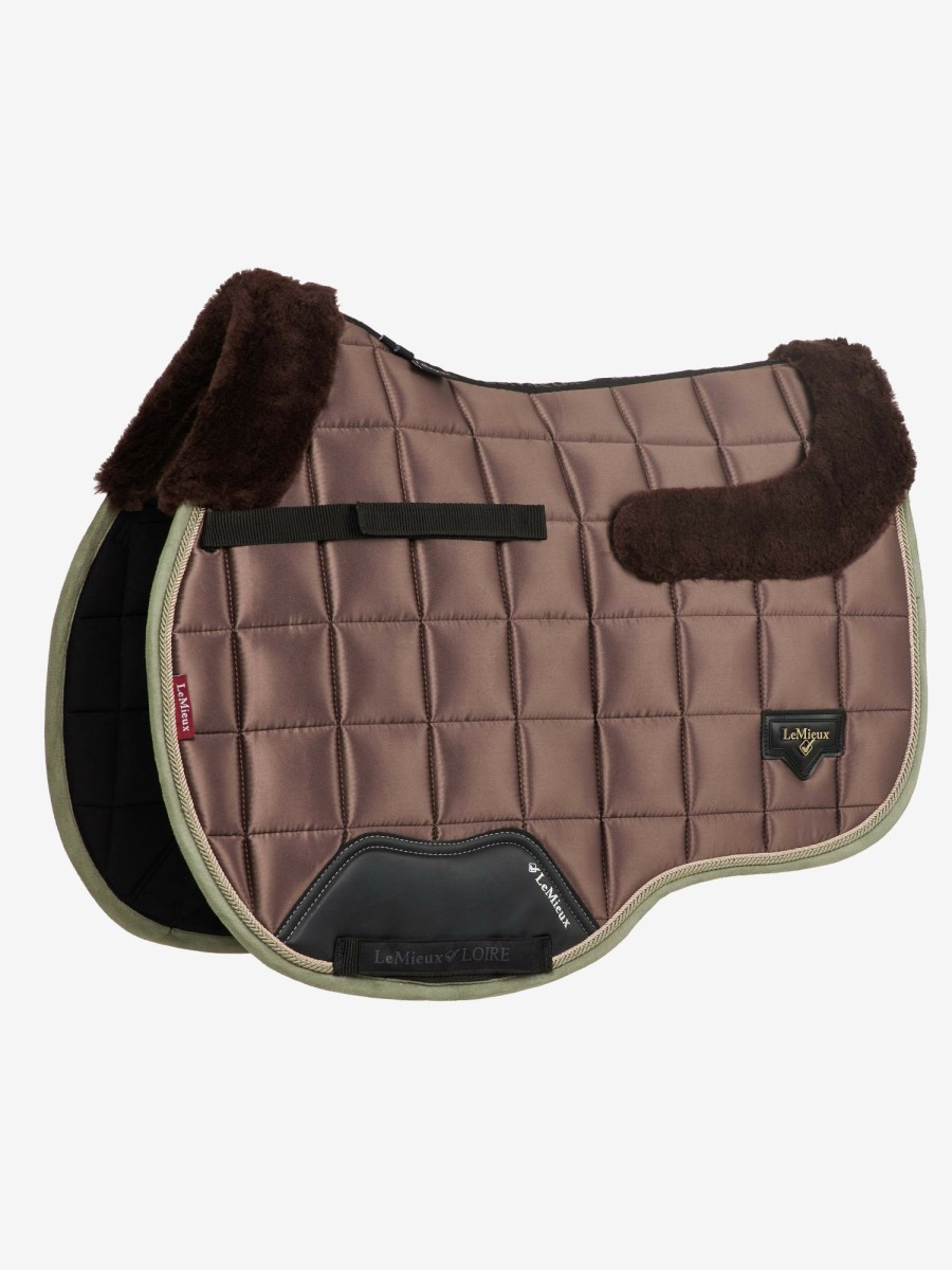 Saddle Pads LeMieux | Merino Loire Classic Gp Square Walnut