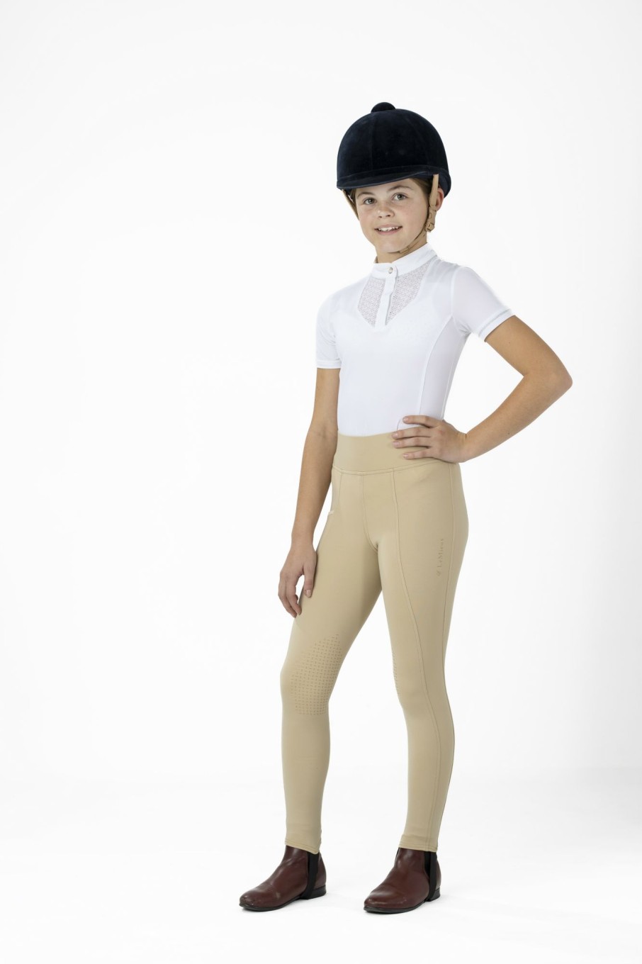 Discipline LeMieux Leggings & Breeches | Young Rider Pull On Breech Beige