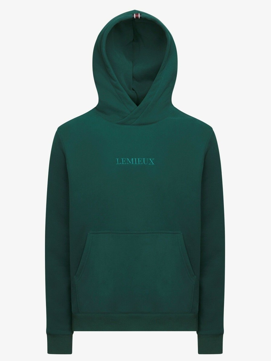 Clothing LeMieux Hoodies & Jumpers | Lemieux Mens Hoodie Spruce