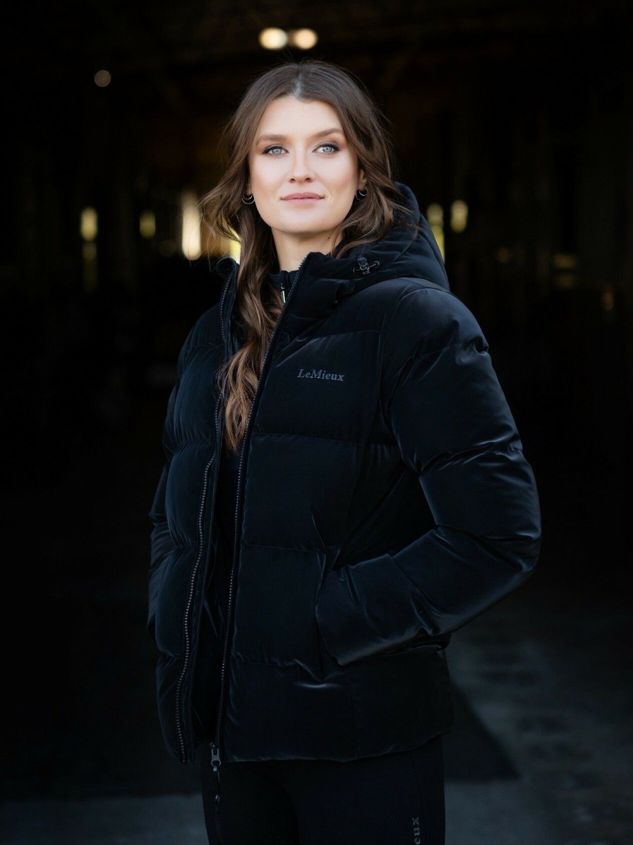 Clothing LeMieux Coats & Jackets | Lena Puffer Jacket Black