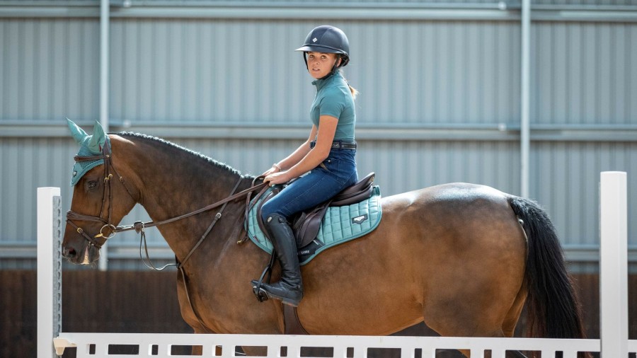 Saddle Pads LeMieux | Loire Memory Close Contact Square Sage