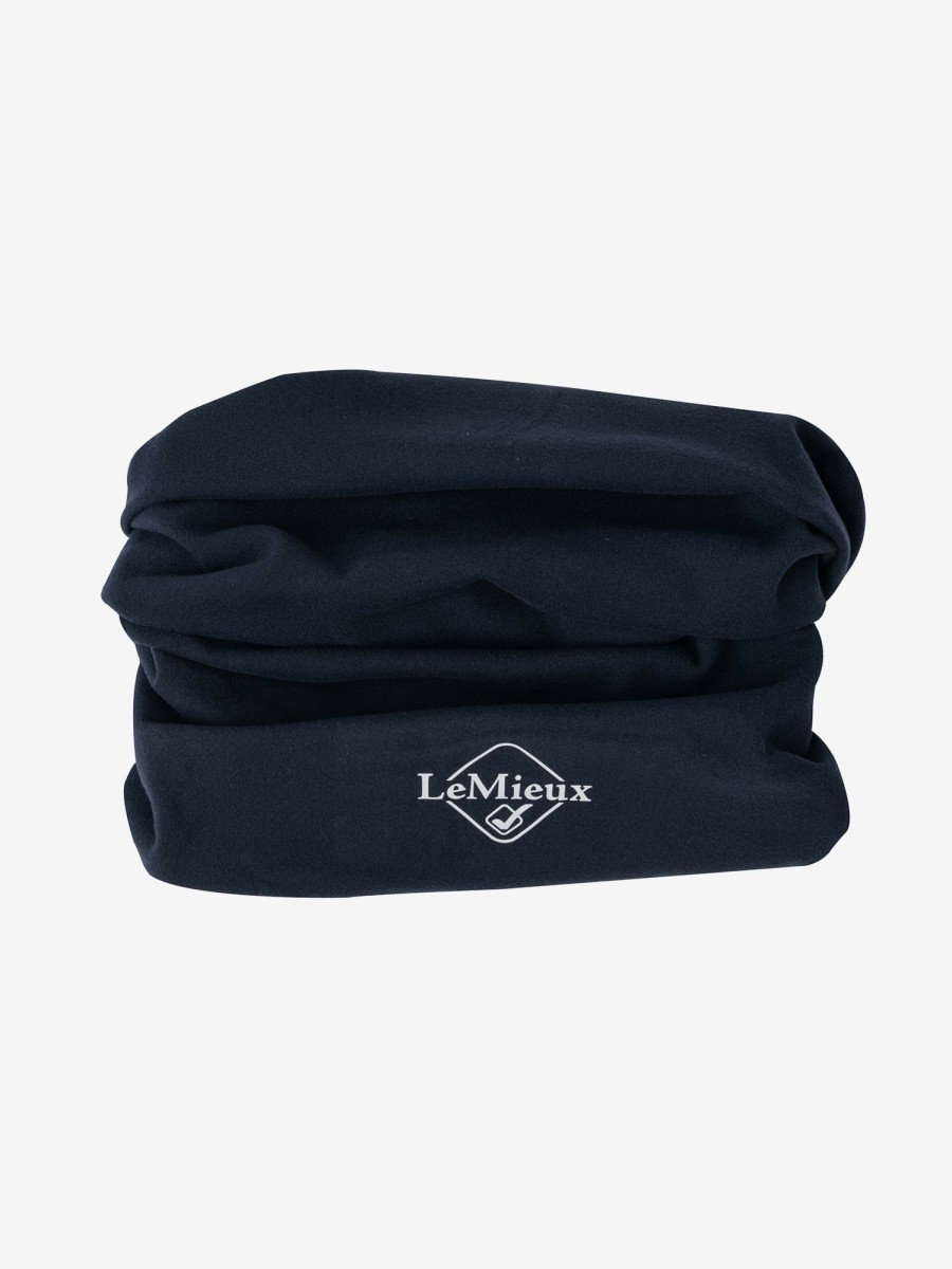 Clothing LeMieux Scarves & Snoods | Stretch Snood Navy One Size