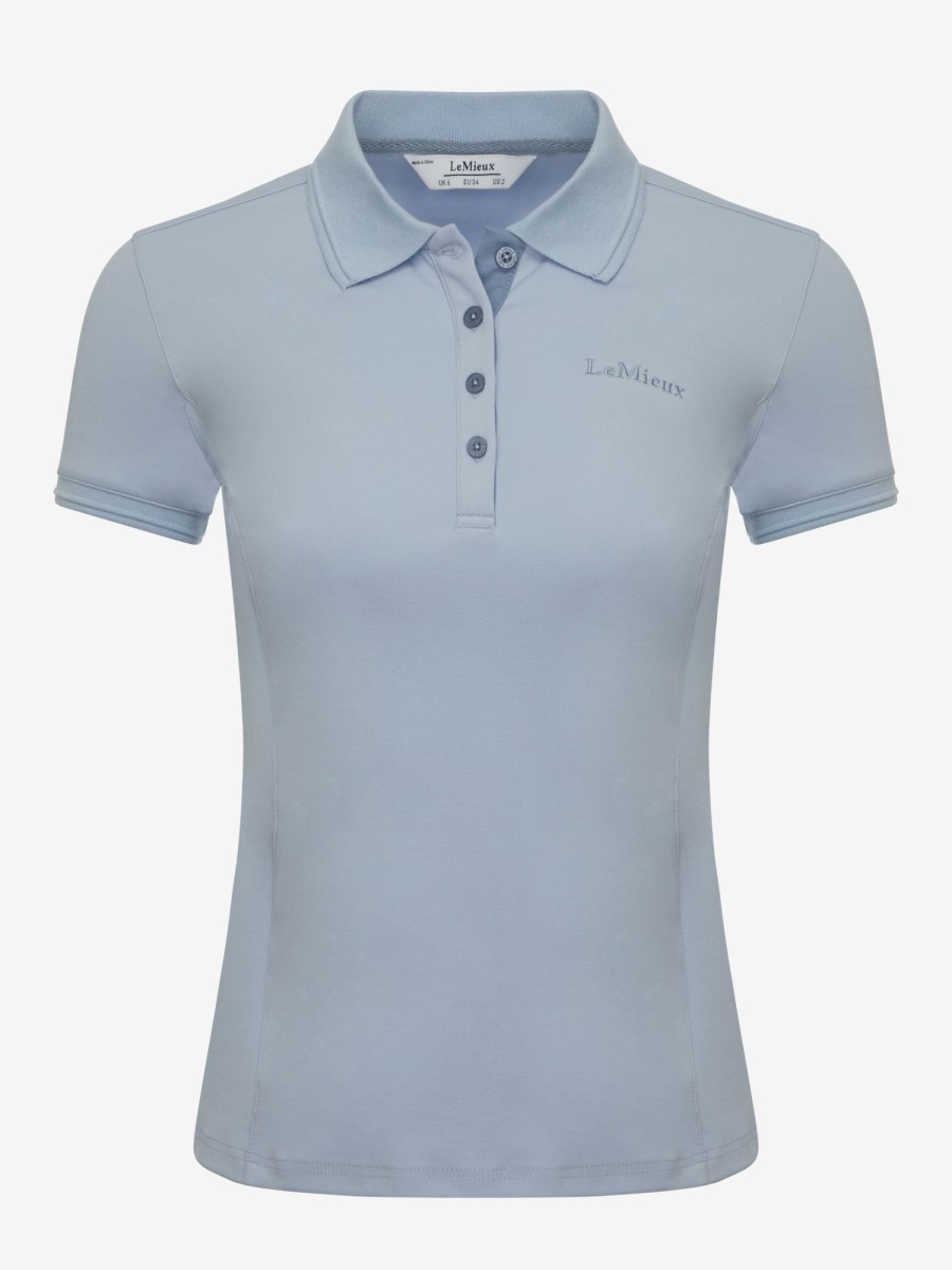 Clothing LeMieux Tops | Polo Shirt Mist