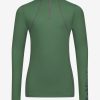 Clothing LeMieux Base Layers | Young Rider Base Layer Hunter Green