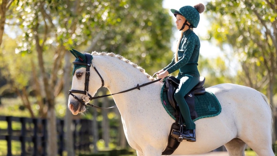 Saddle Pads LeMieux | Mini Suede Jump Square Spruce Mini