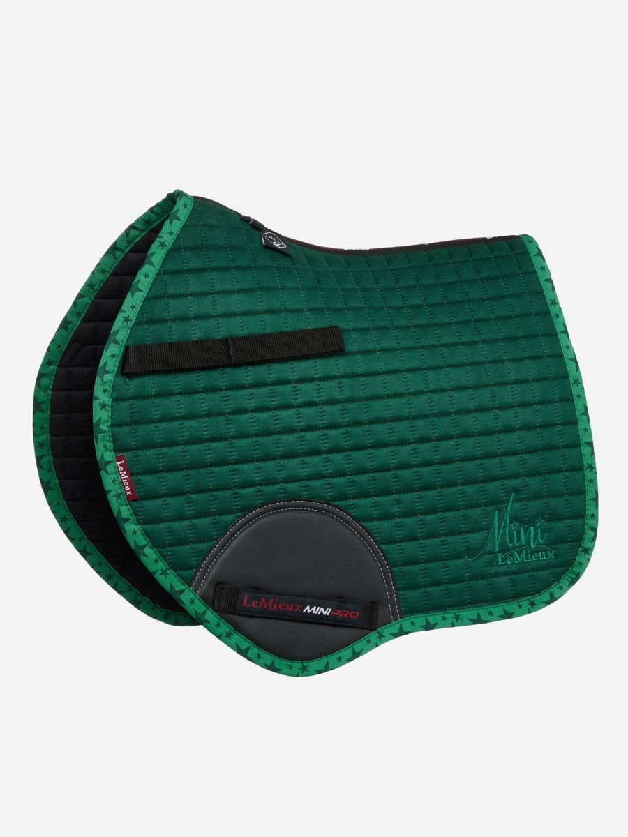 Saddle Pads LeMieux | Mini Suede Jump Square Spruce Mini