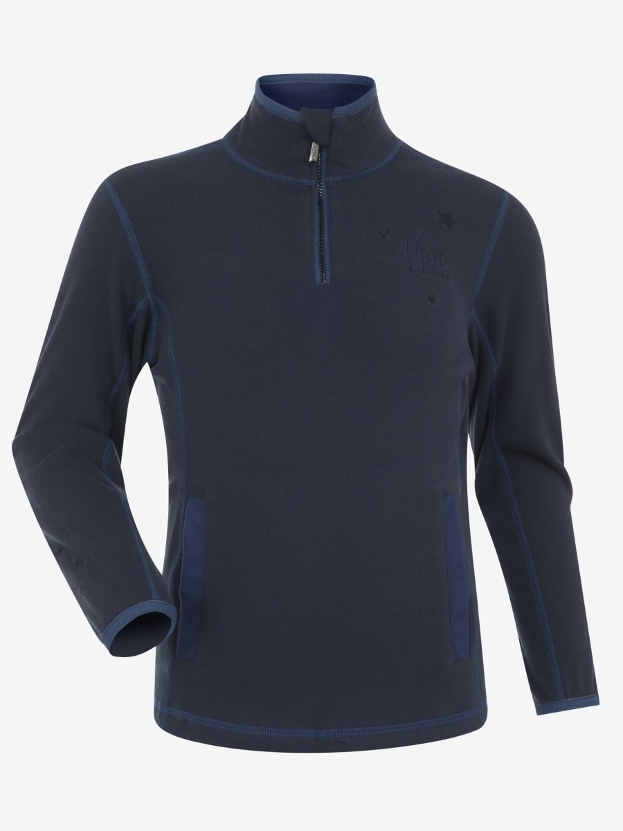 Clothing LeMieux Hoodies & Jumpers | Mini Mari Micro Fleece Navy