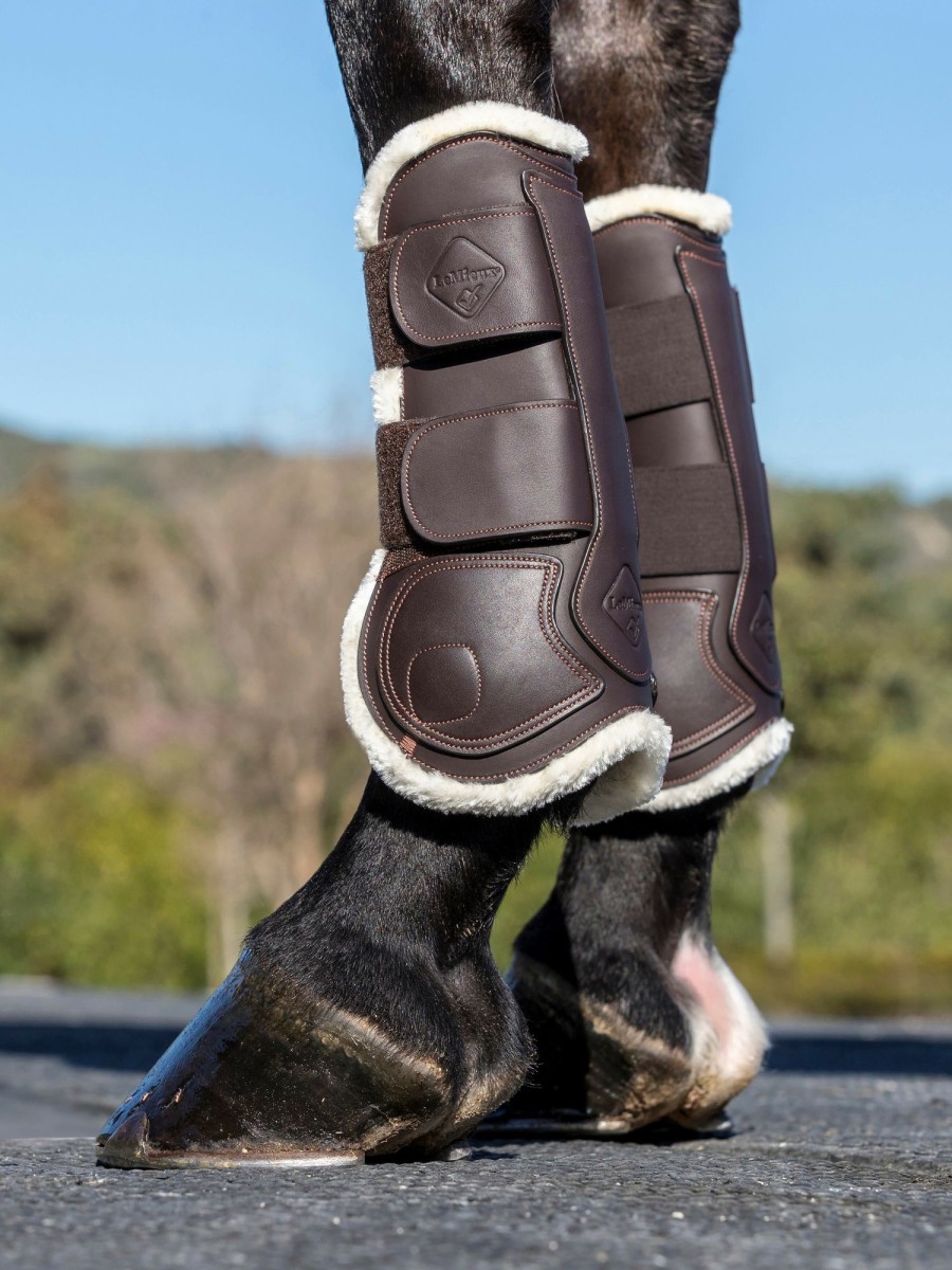 Horse LeMieux Tendon & Fetlock Boots | Capella Comfort Tendon Boots Brown