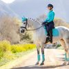 Saddle Pads LeMieux | Suede Dressage Square Azure