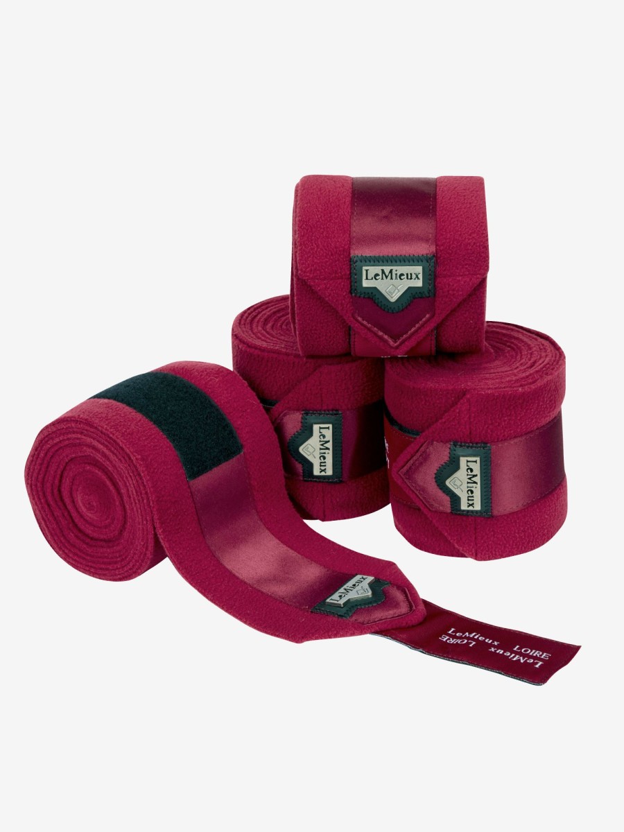 Horse LeMieux Loire Polo Bandages | Loire Polo Bandages Mulberry