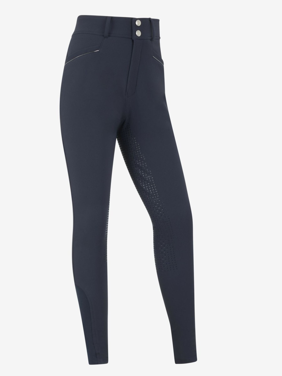 Clothing LeMieux Leggings & Breeches | Young Rider Freya Pro Breech Navy