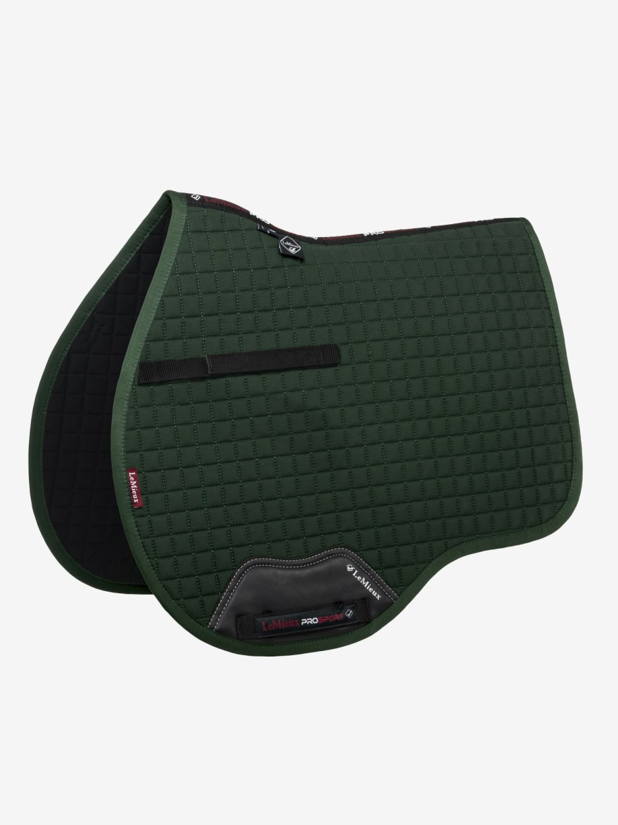 Saddle Pads LeMieux | Cotton Gp Square Green