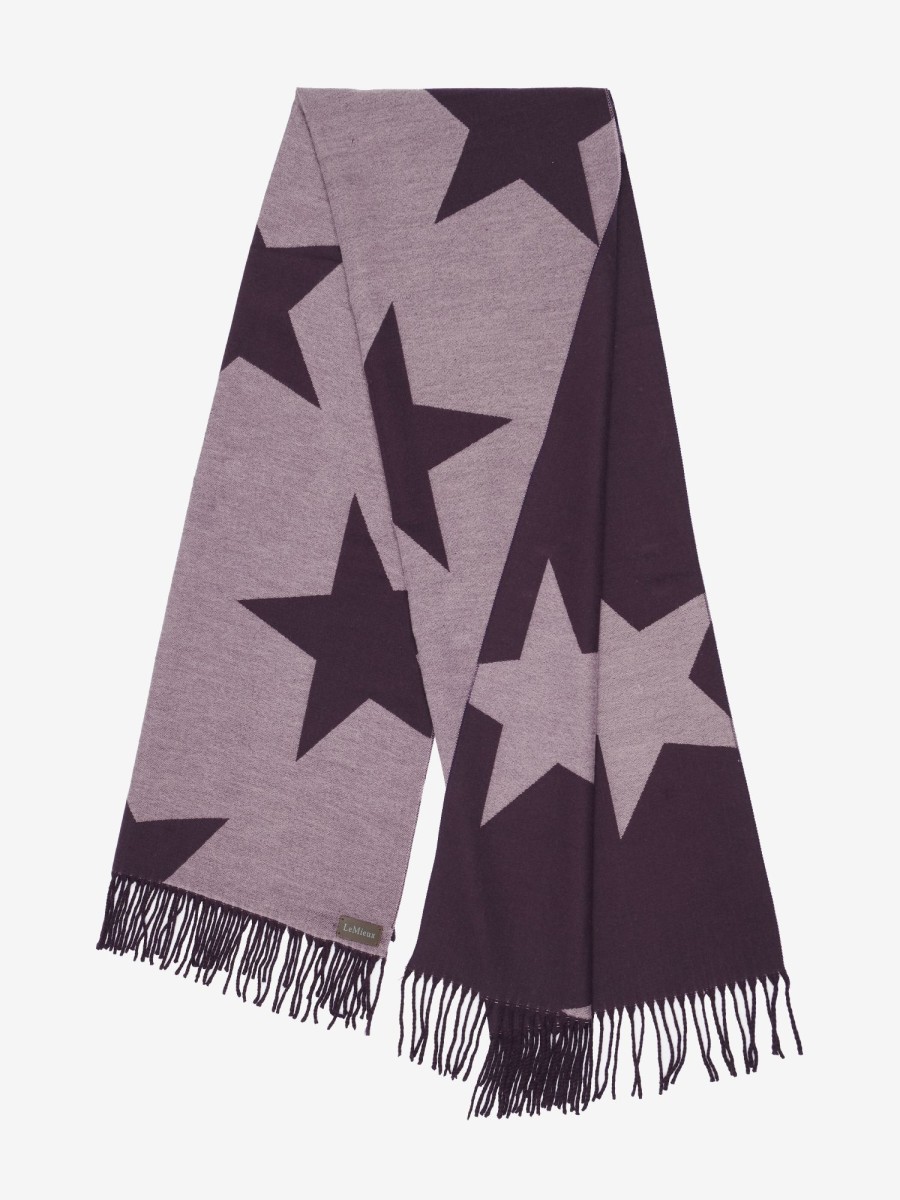 Clothing LeMieux Scarves & Snoods | Sasha Scarf Fig One Size