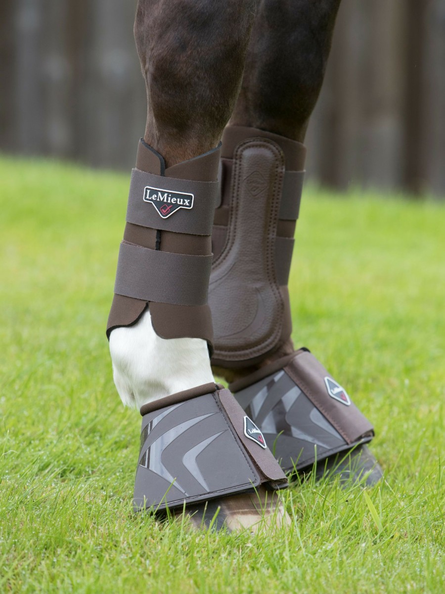 Discipline LeMieux Brushing Boots | Grafter Brushing Boot Brown