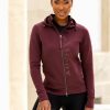 Clothing LeMieux Hoodies & Jumpers | Elite Zip Through Hoodie Burgundy