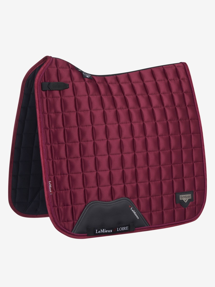 Saddle Pads LeMieux | Loire Classic Dressage Square Mulberry