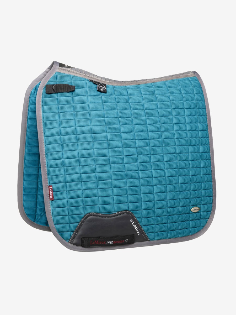 Saddle Pads LeMieux | Self-Cool Dressage Square Cool Blue Large