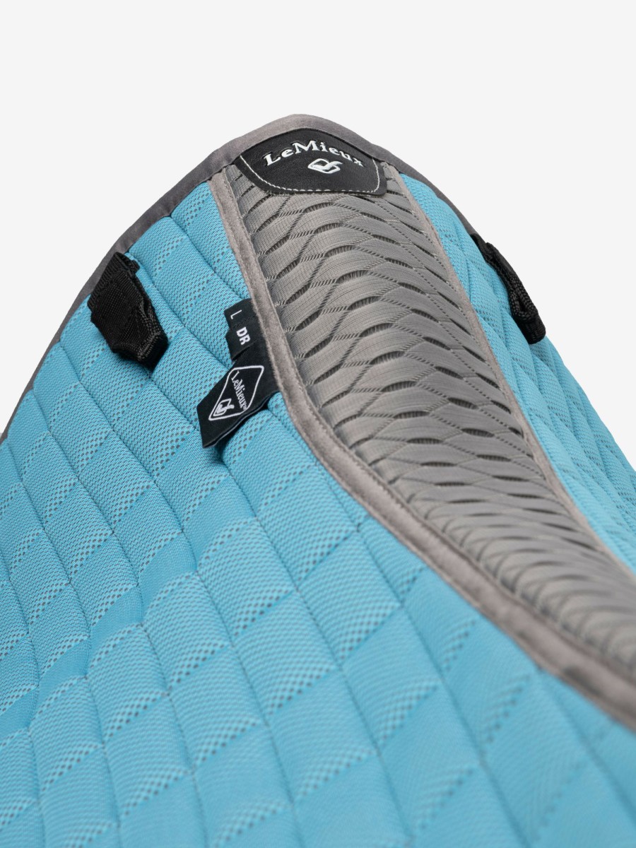 Saddle Pads LeMieux | Self-Cool Dressage Square Cool Blue Large