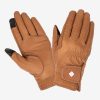 Discipline LeMieux Gloves | Classic Leather Riding Gloves Tan