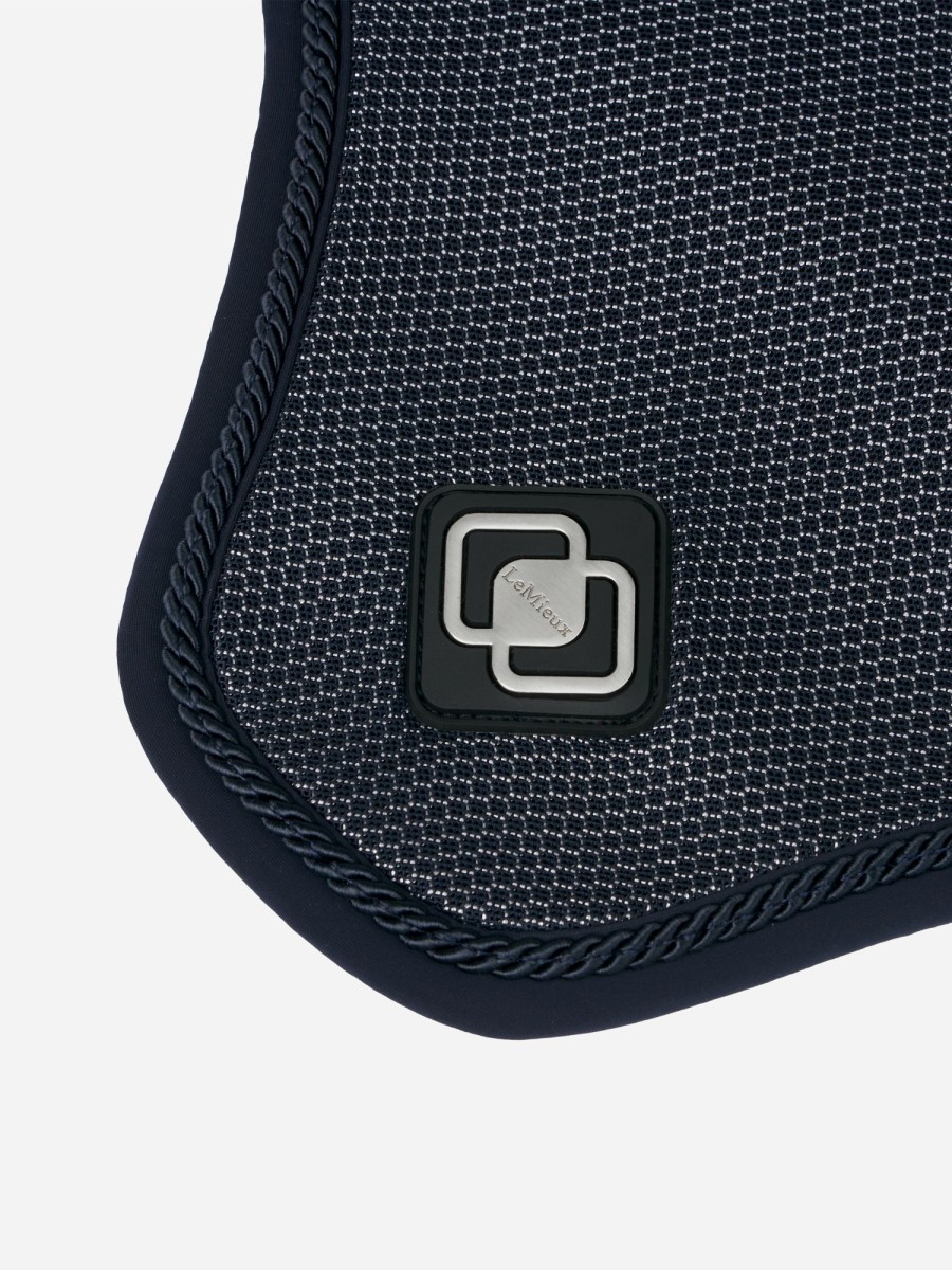 Horse LeMieux Ultra Mesh Fly Hoods | Ultra Mesh Fly Hood Dark Navy