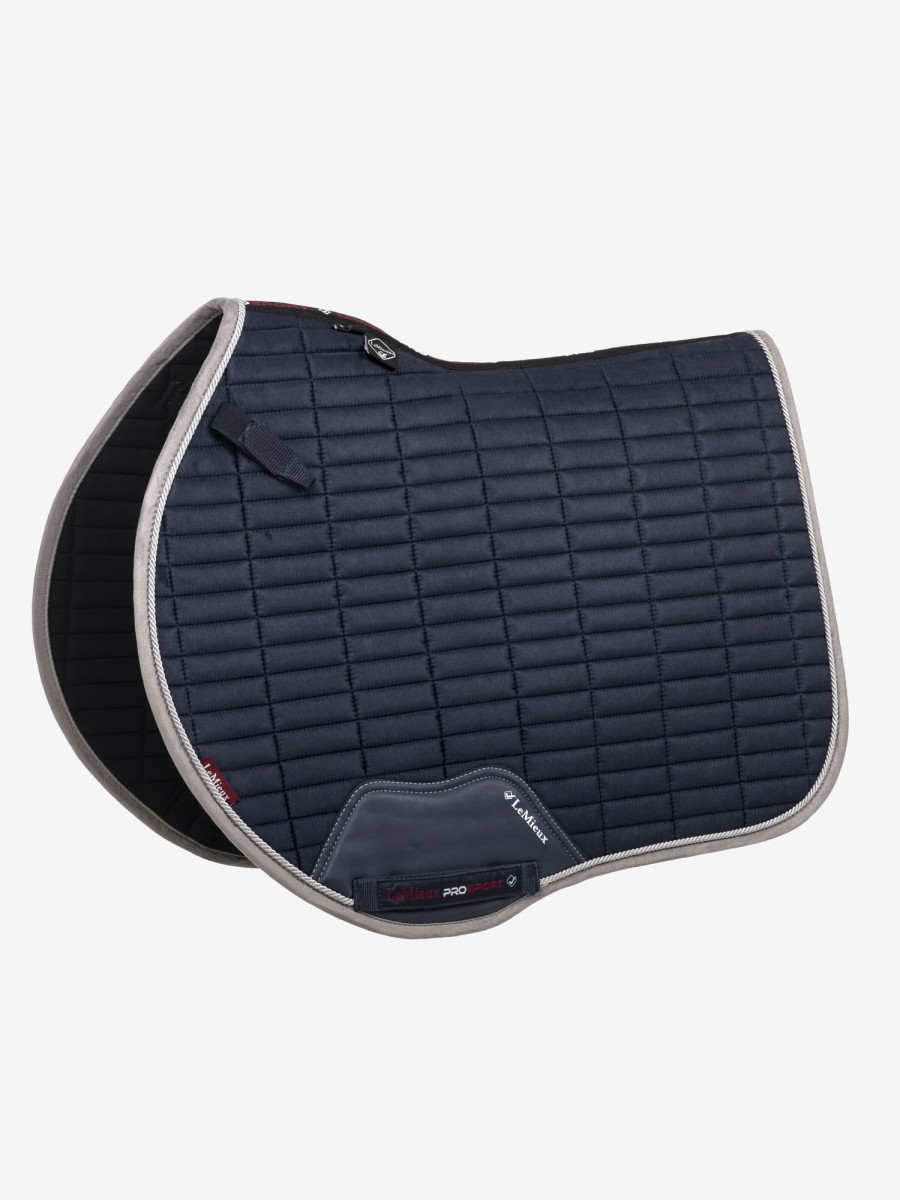 Saddle Pads LeMieux | Suede Eurojump Square Navy Large