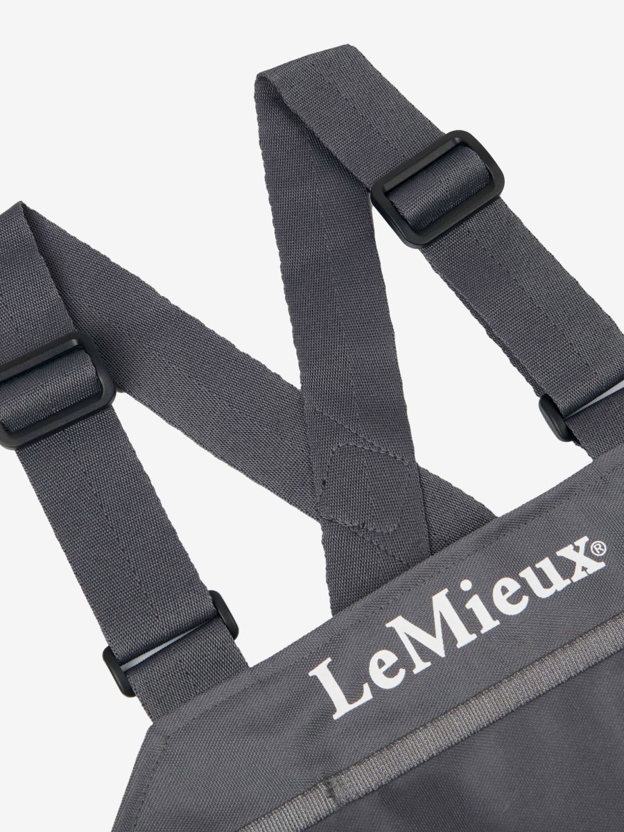 Clothing LeMieux Eventing Bibs | Eventing Bib Slate Grey One Size